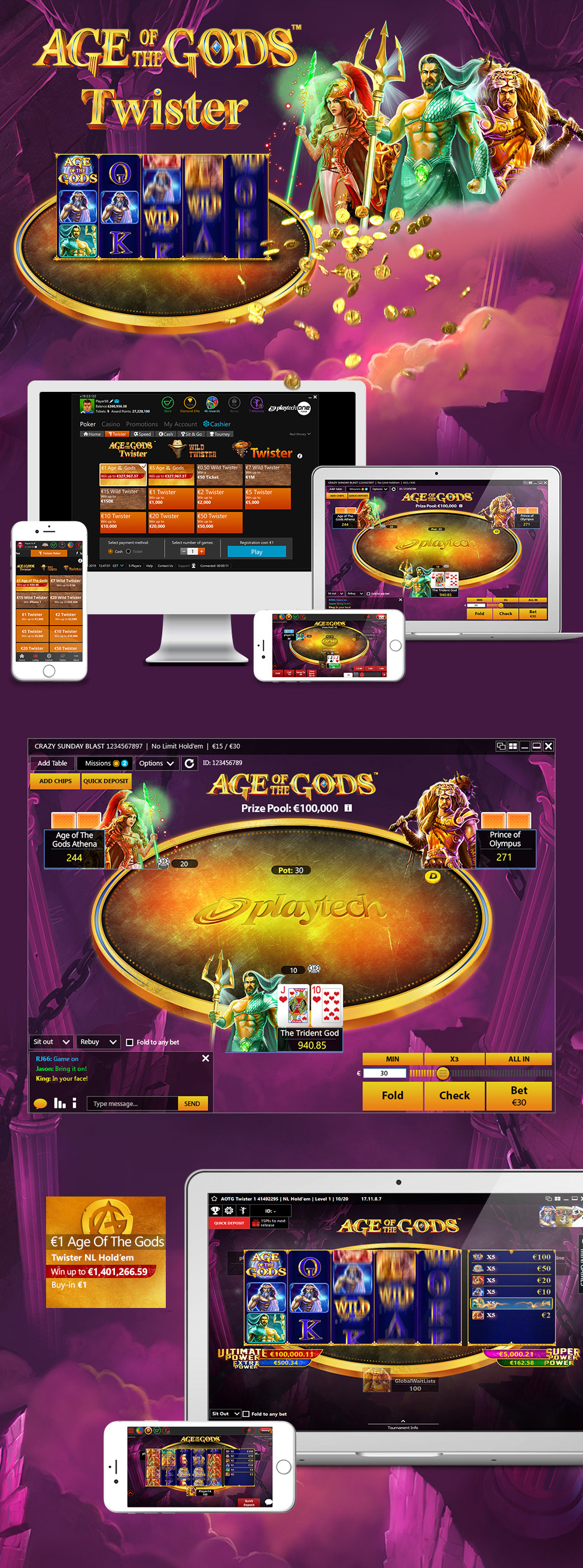 Age Of The Gods Twister, תמונה 1