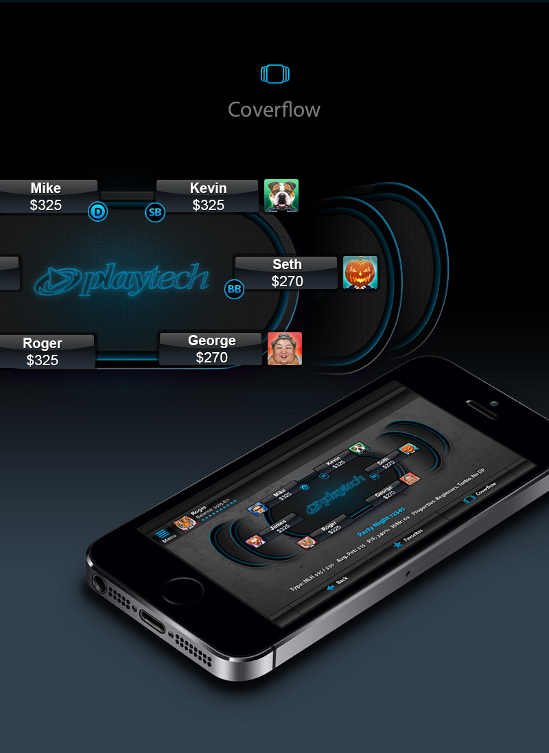 פוקר למובייל של Playtech, תמונה 2
