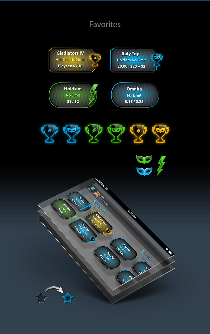 פוקר למובייל של Playtech, תמונה 4