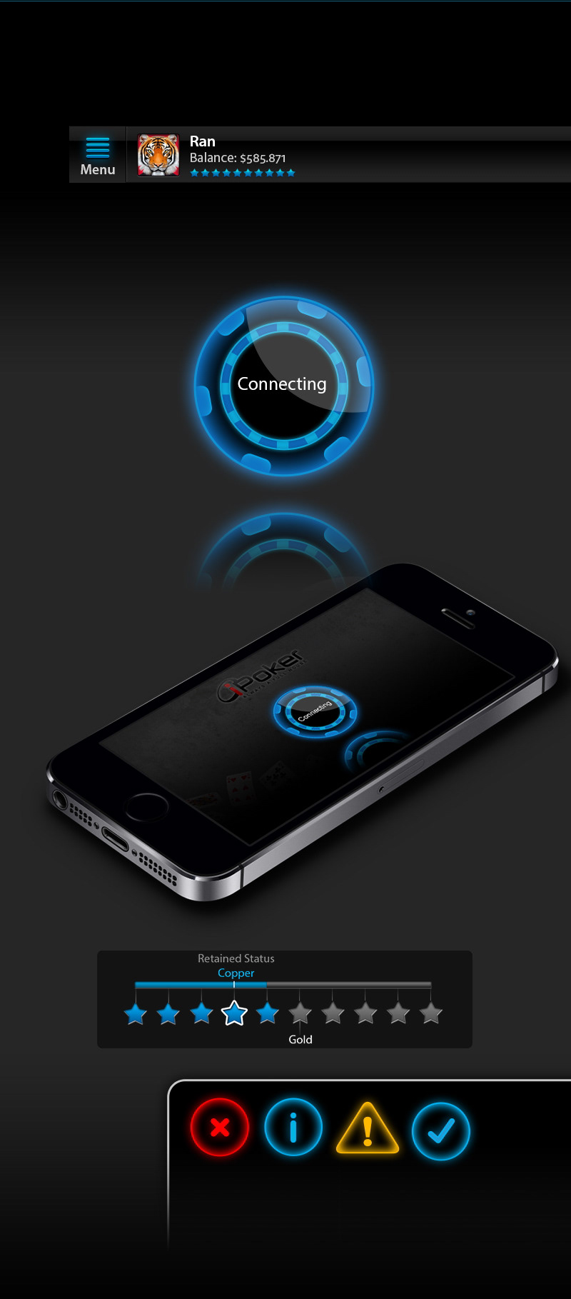 פוקר למובייל של Playtech, תמונה 6