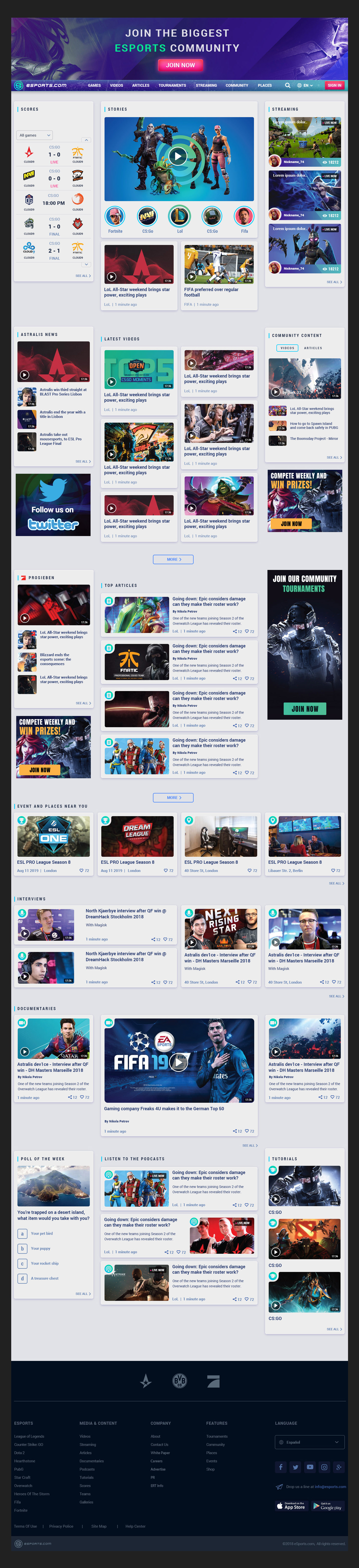 ESPORTS.COM, תמונה 4