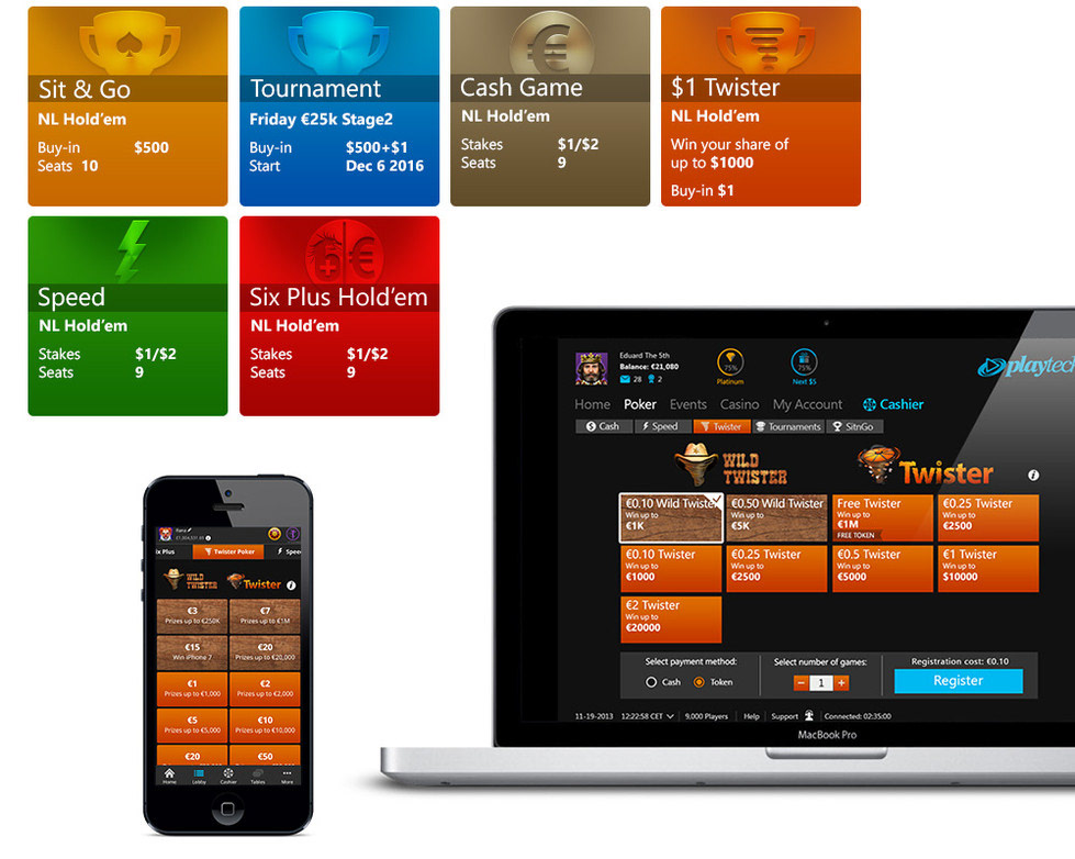 מיתוג ו־UI לפוקר של Playtech, תמונה 5