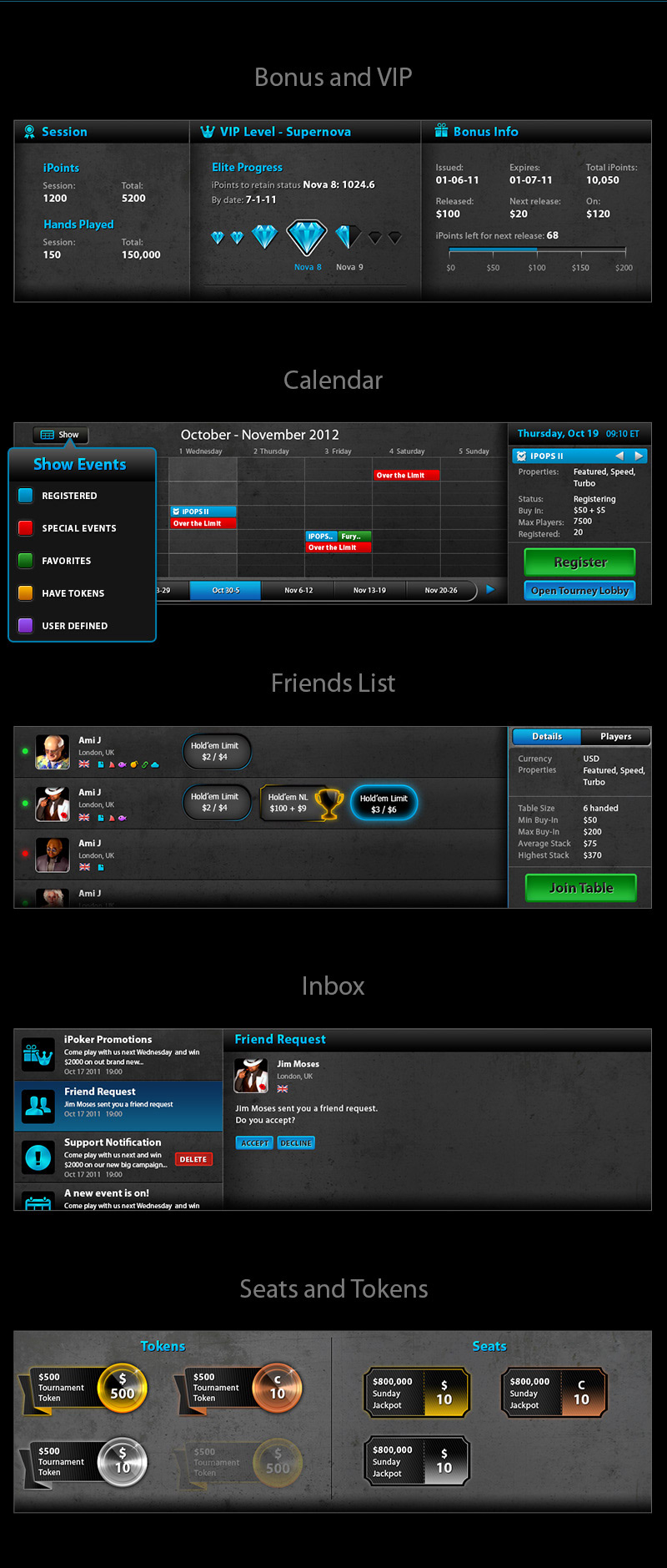פוקר לטאבלט של Playtech, תמונה 5