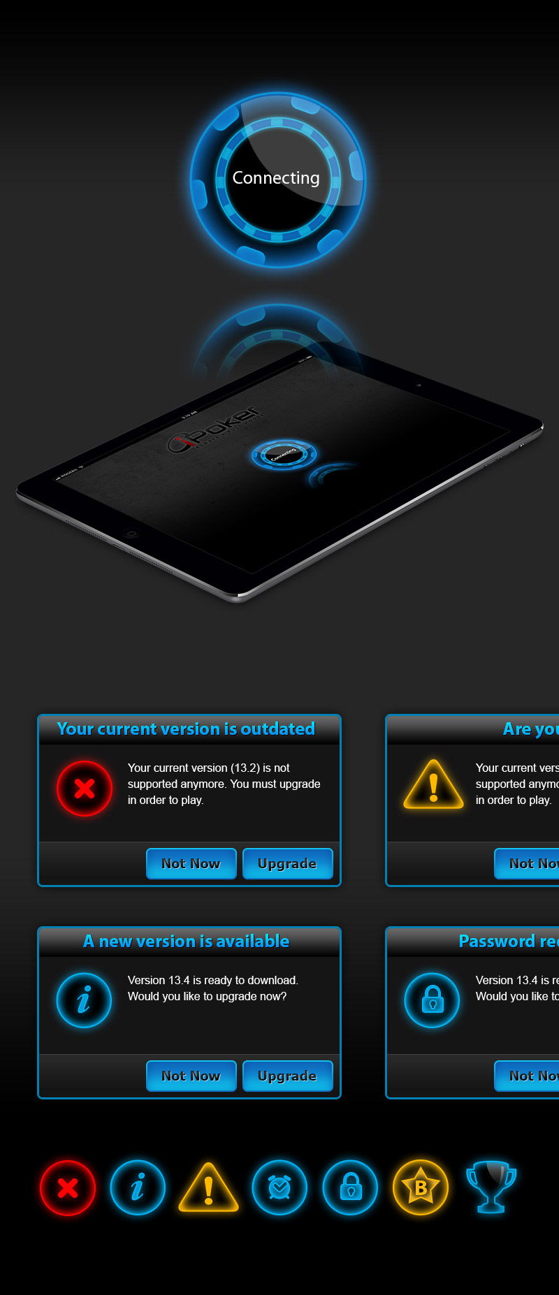 פוקר לטאבלט של Playtech, תמונה 9